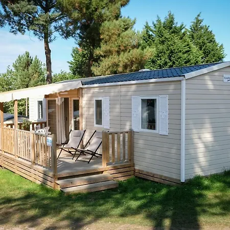 Mobil Home Xxl 4 Chambres - Camping Les Jardins Du Morbihan Monterblanc Buitenkant foto